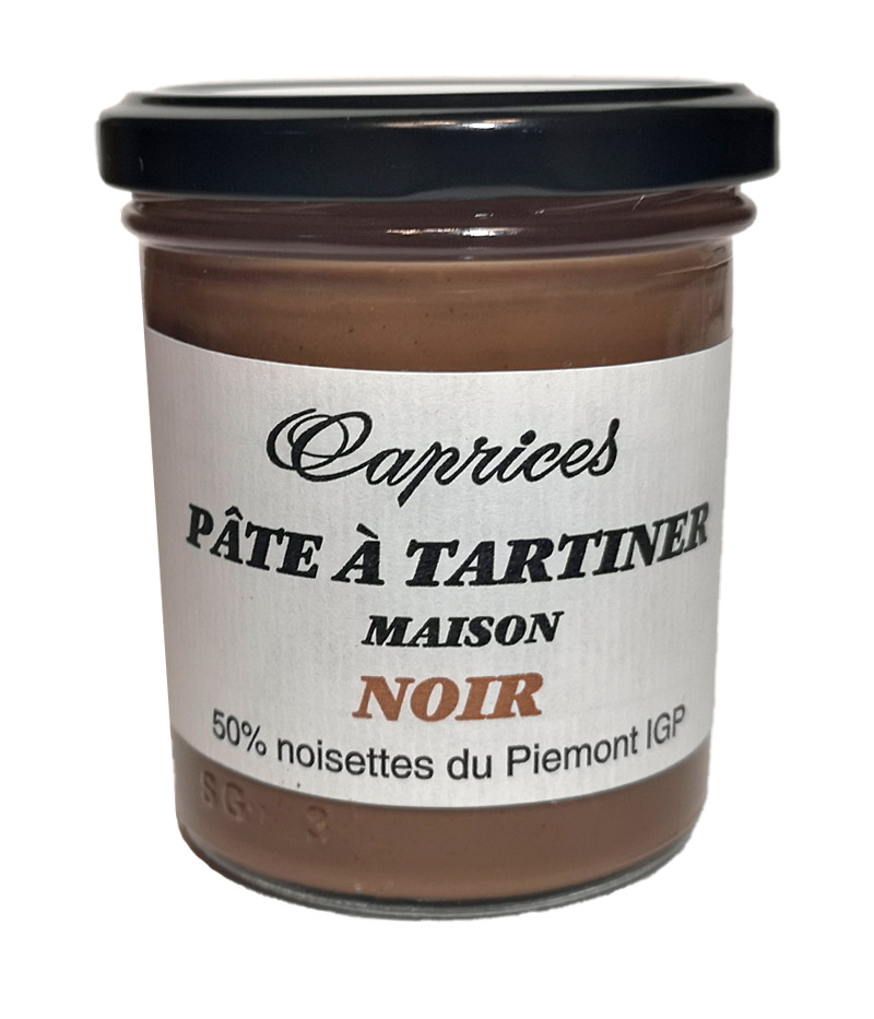 Pâte à Tartiner Maison (Noir)
